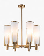 St Germain Chandelier Antique Brass