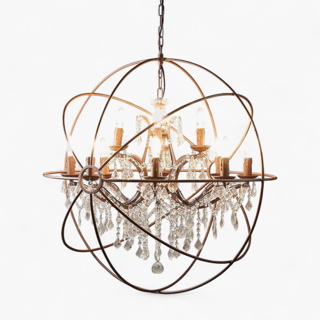 Sundance Chandelier Large Rust