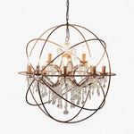 Sundance Chandelier Large Rust