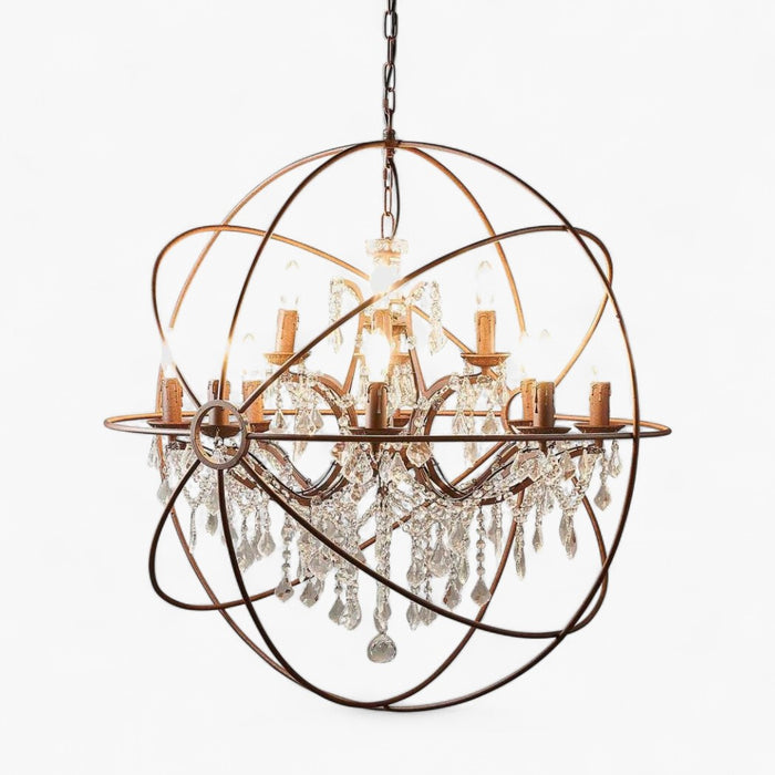 Sundance Chandelier Large Rust