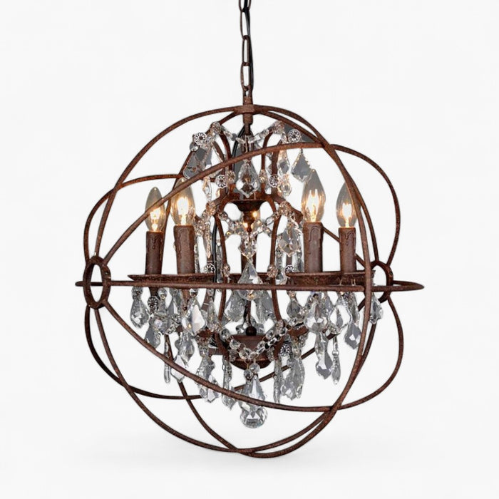 Sundance Chandelier Medium Rust