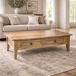Oak Louvre Coffee Table