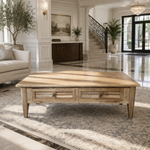 Oak Louvre Coffee Table