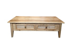 Oak Louvre Coffee Table