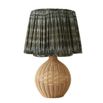 Templar Pleated Scallop Shade detail of scalloped lower edge