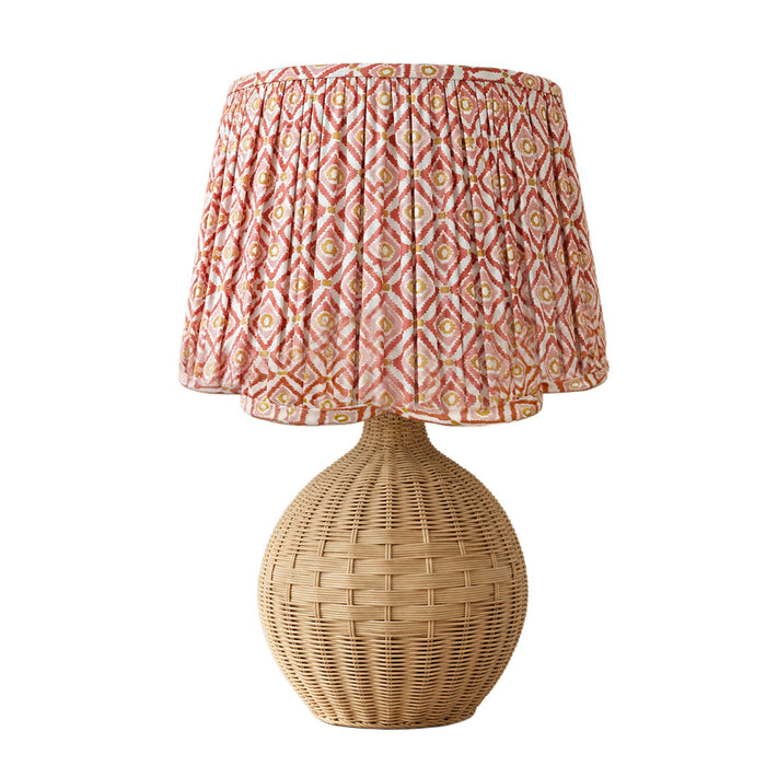 Verbena Pleated Scallop Shade