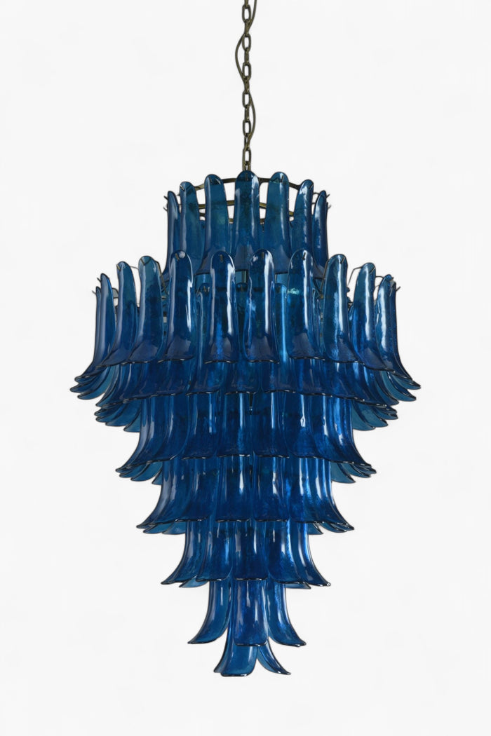 Josephine Peacock Blue Chandelier
