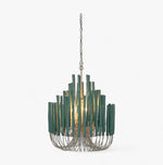 Wood Candlestick Lamp
